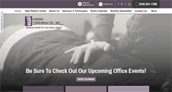 Desktop Screenshot of lykenschiropractic.com